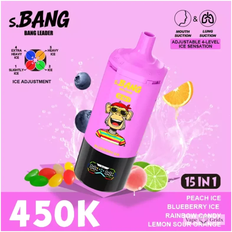 Bang Leader 15-in-1 450000 450K Trekjes Wegwerp vape - image 13