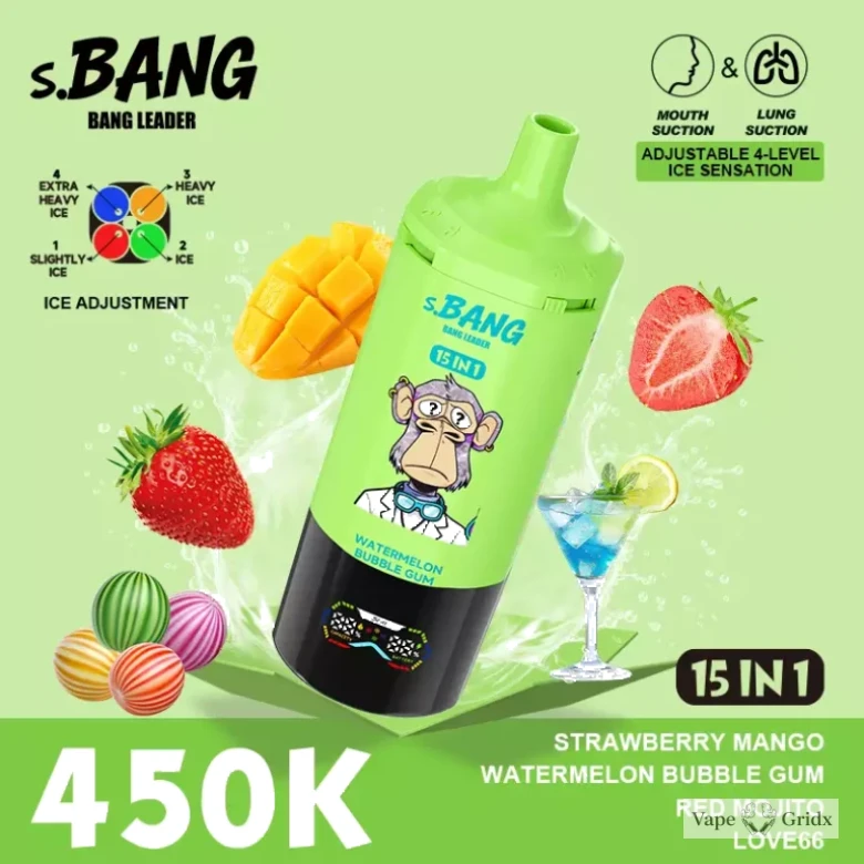 Bang Leader 15-in-1 450000 450K Trekjes Wegwerp vape - image 4