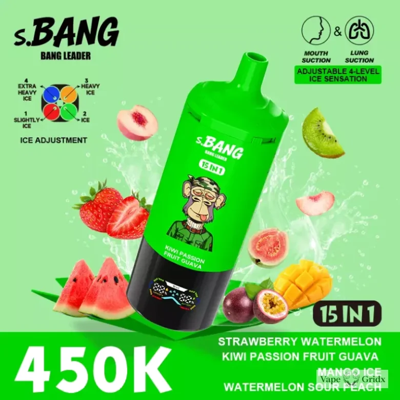 Bang Leader 15-in-1 450000 450K Trekjes Wegwerp vape - image 8