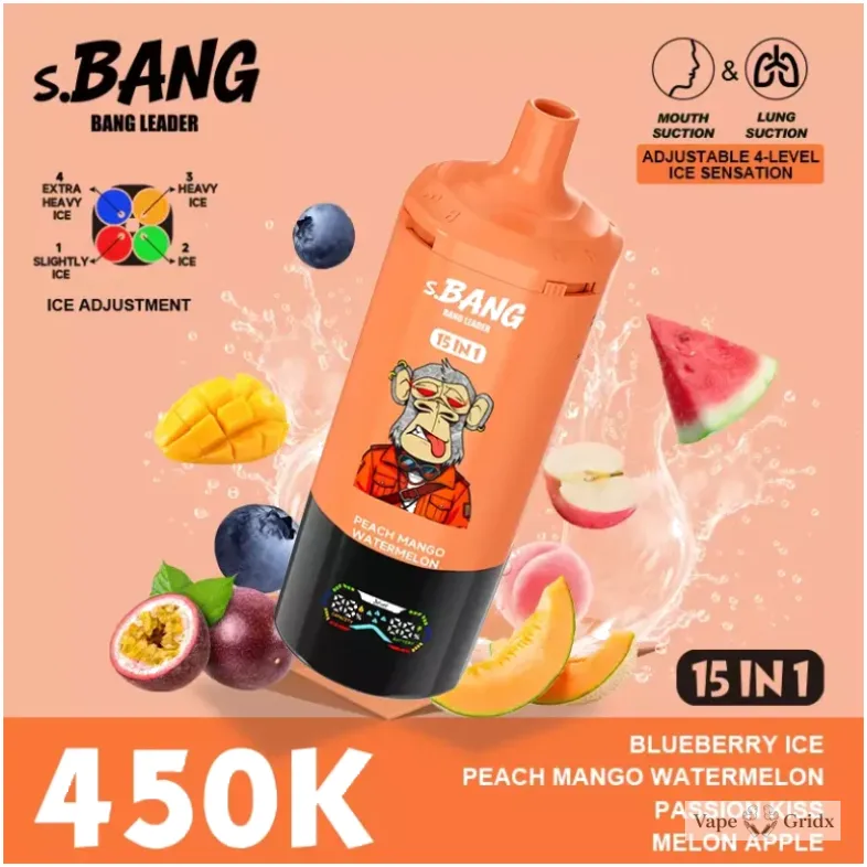 Bang Leader 15-in-1 450000 450K Trekjes Wegwerp vape - image 9