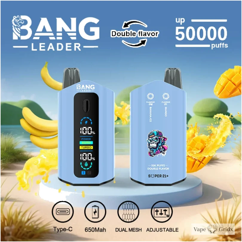 Bang Leader 50000 50K Trekjes Dual smaak Wegwerp vape - image 4