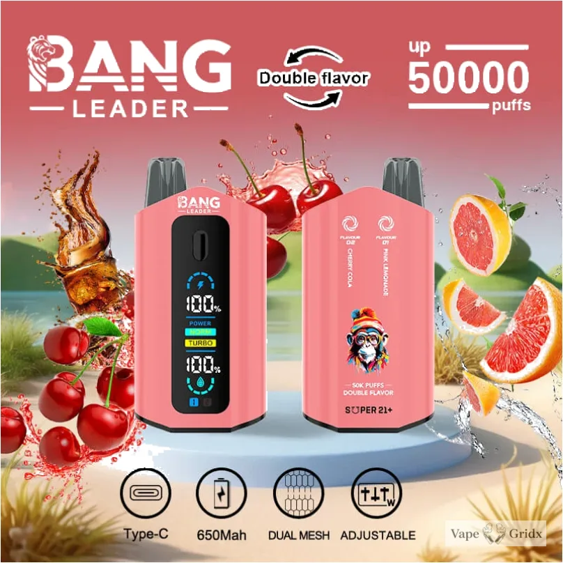 Bang Leader 50000 50K Trekjes Dual smaak Wegwerp vape - image 5