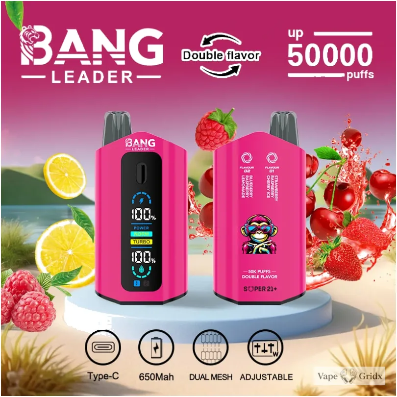 Bang Leader 50000 50K Trekjes Dual smaak Wegwerp vape - image 8