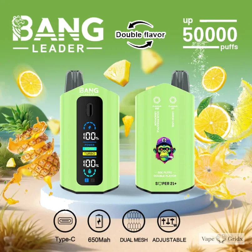 Bang Leader 50000 50K Trekjes Dual smaak Wegwerp vape - image 10