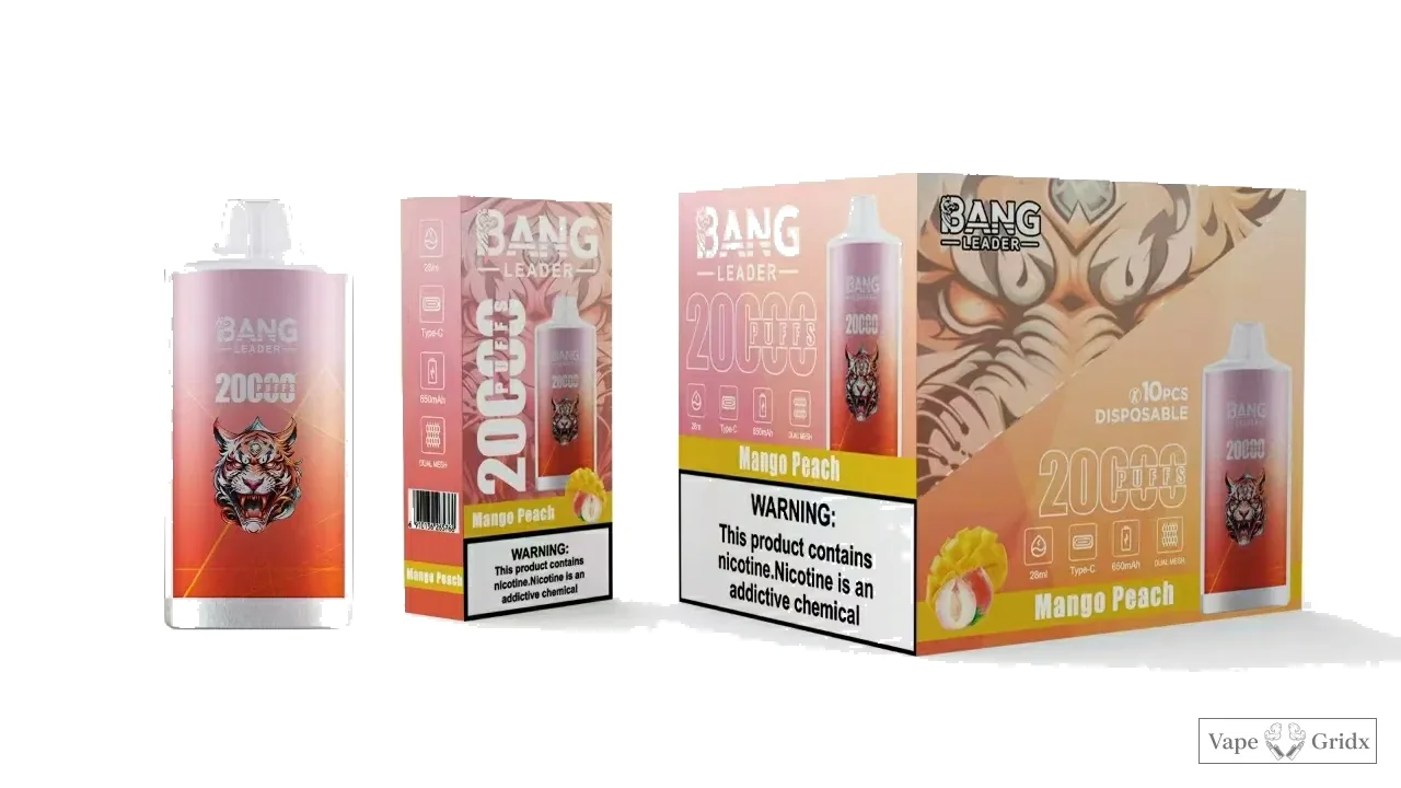 Bang Leader 20000 20K Trekjes Mesh Coil Wegwerp vape - image 4