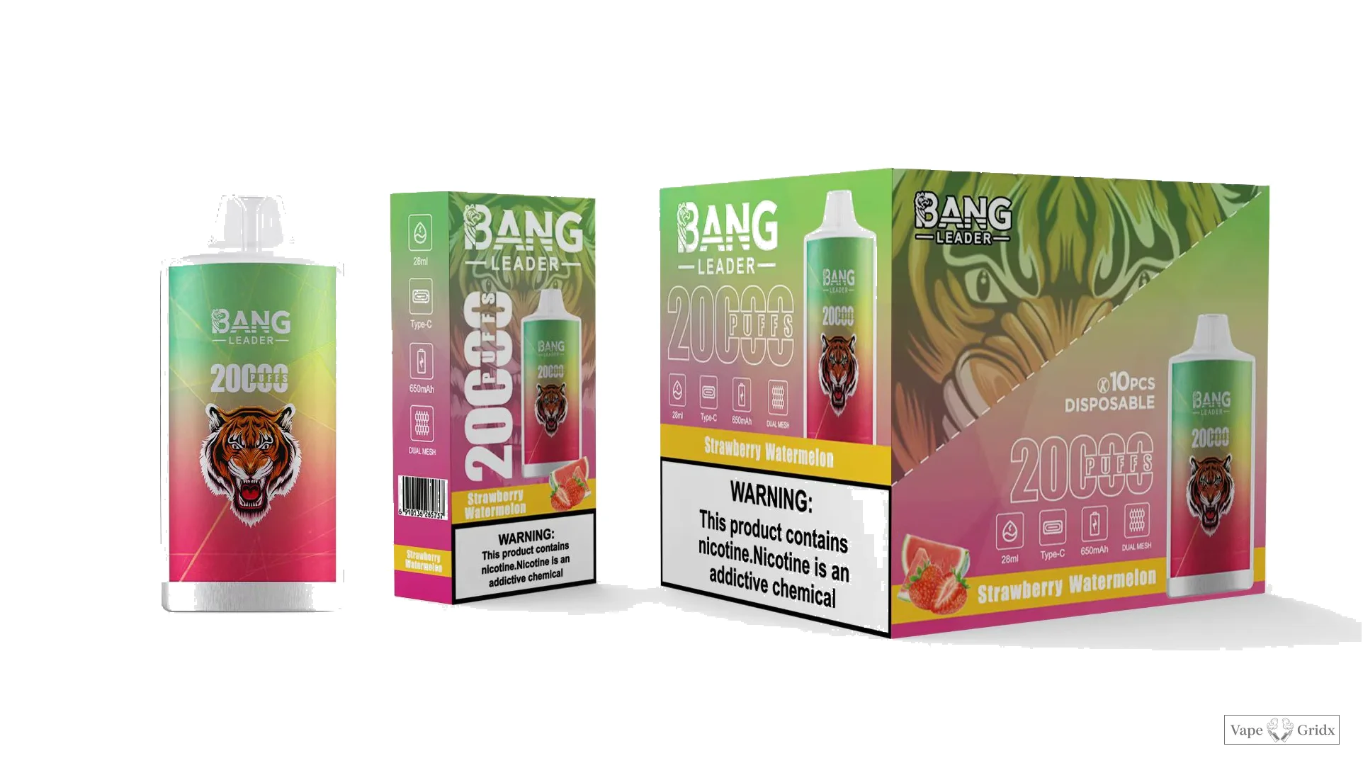 Bang Leader 20000 20K Trekjes Mesh Coil Wegwerp vape - image 6