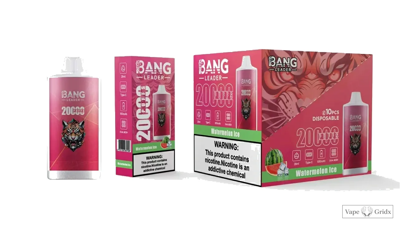 Bang Leader 20000 20K Trekjes Mesh Coil Wegwerp vape - image 7
