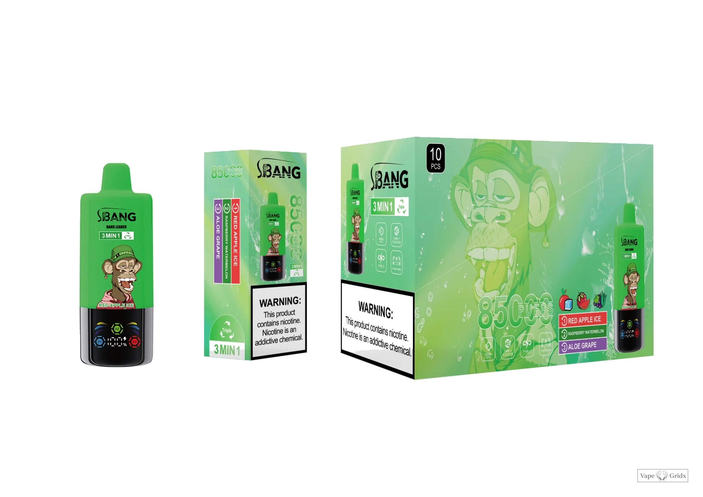Bang Leader 3-in-1 85000 85K Trekjes Wegwerp vape - image 14