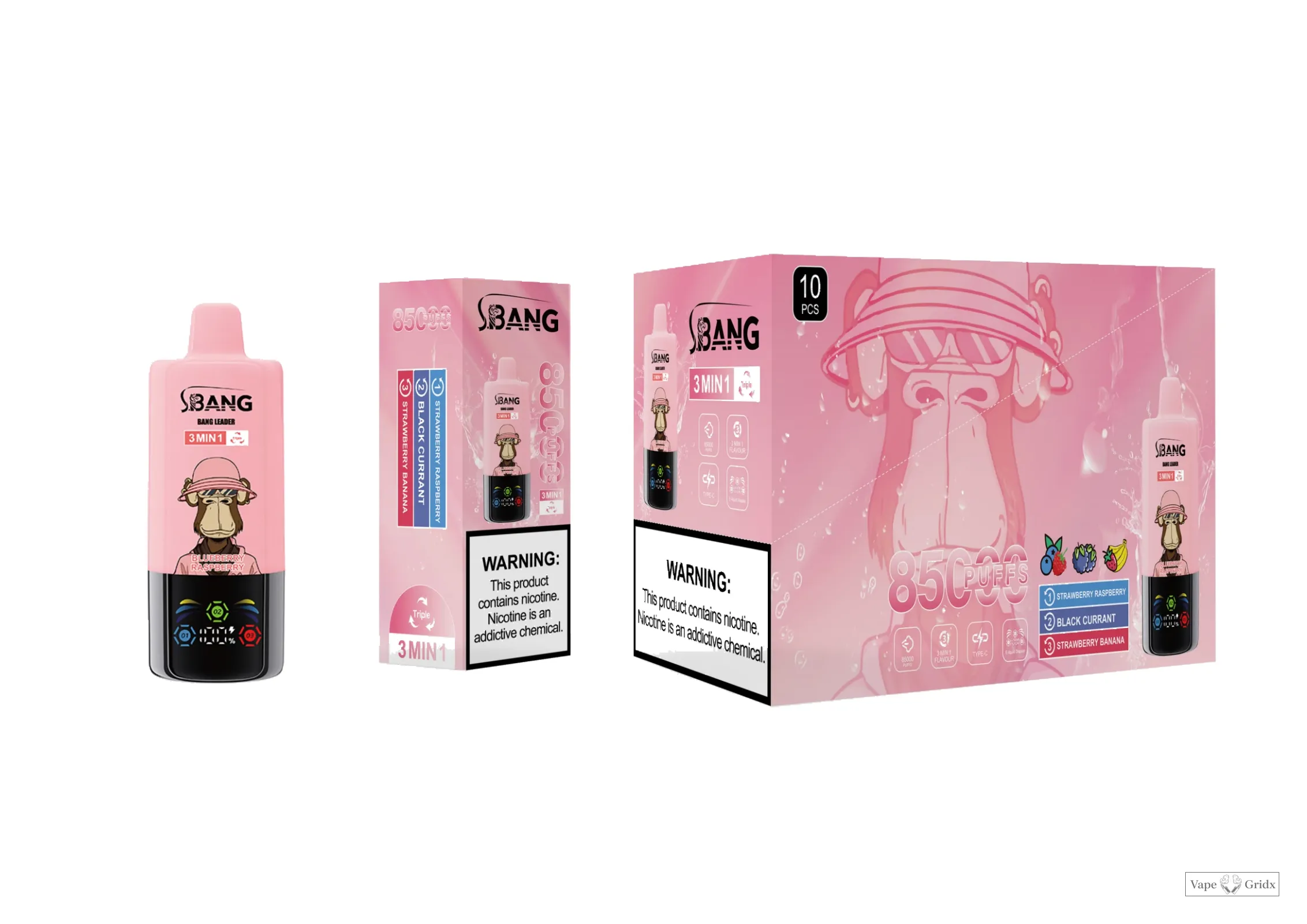 Bang Leader 3-in-1 85000 85K Trekjes Wegwerp vape - image 15