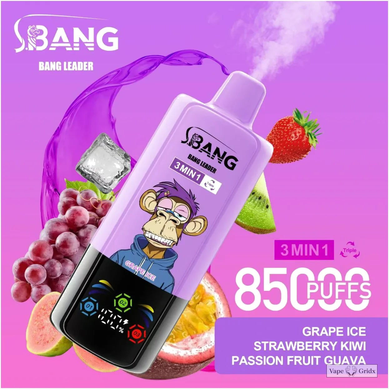 Bang Leader 3-in-1 85000 85K Trekjes Wegwerp vape - image 20