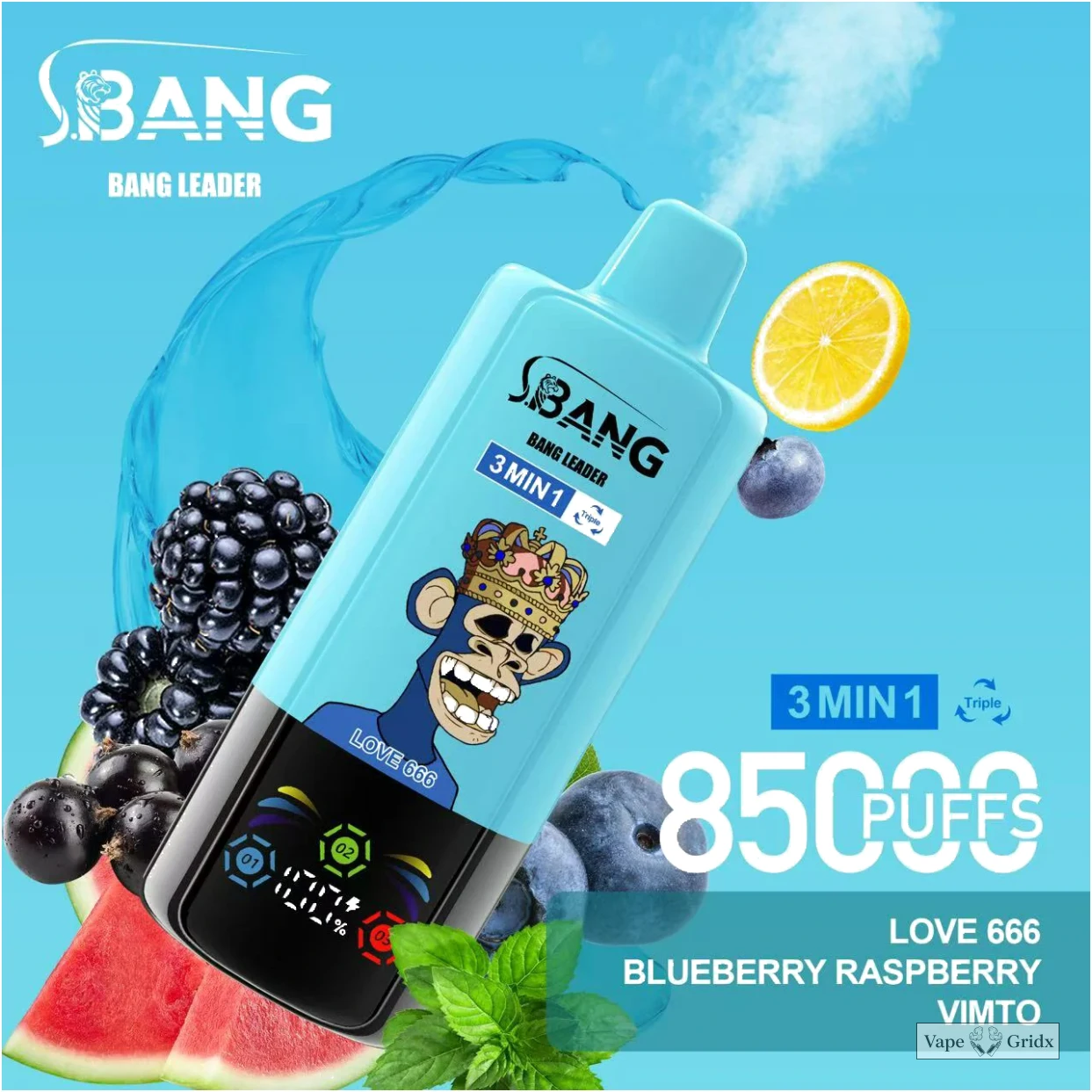 Bang Leader 3-in-1 85000 85K Trekjes Wegwerp vape - image 21