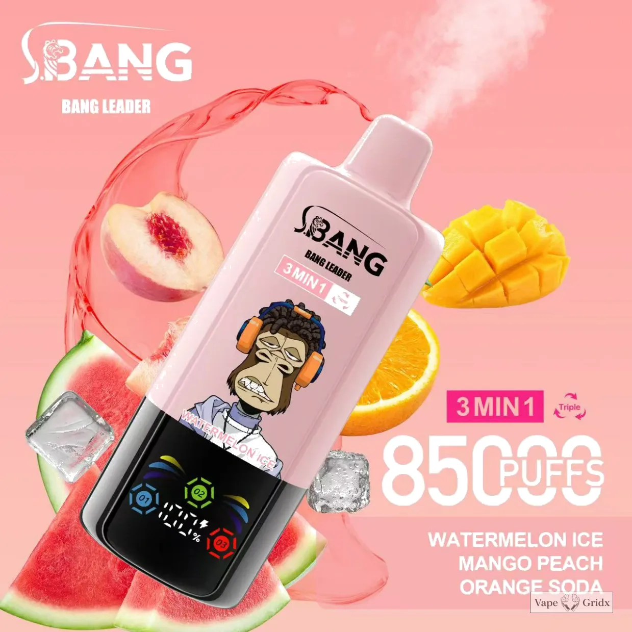 Bang Leader 3-in-1 85000 85K Trekjes Wegwerp vape - image 23