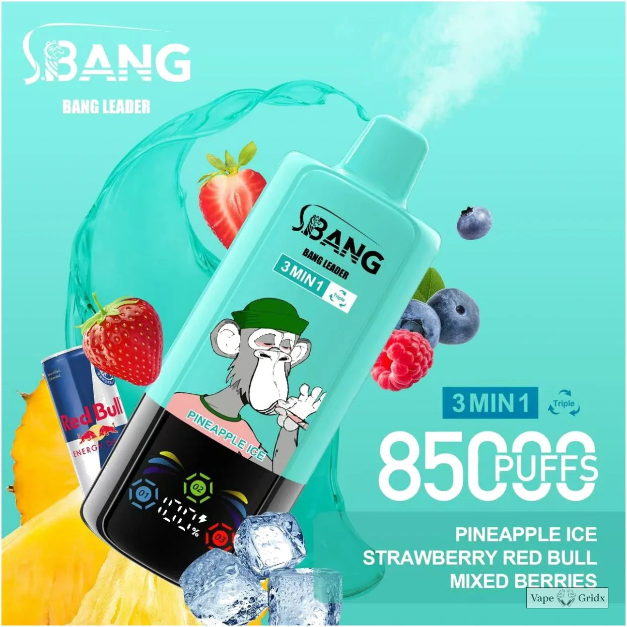 Bang Leader 3-in-1 85000 85K Trekjes Wegwerp vape - image 24