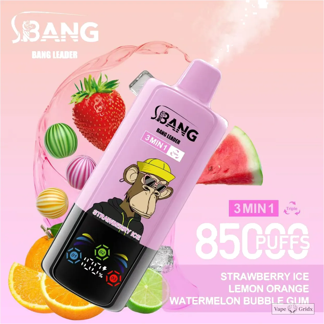 Bang Leader 3-in-1 85000 85K Trekjes Wegwerp vape - image 26