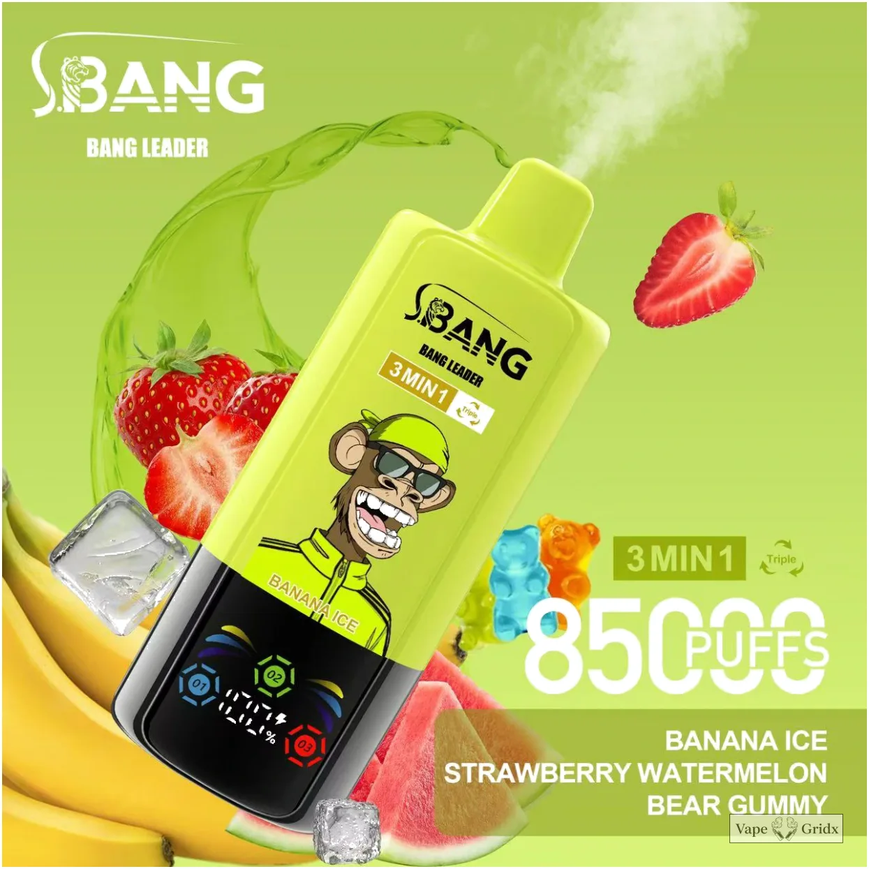 Bang Leader 3-in-1 85000 85K Trekjes Wegwerp vape - image 28