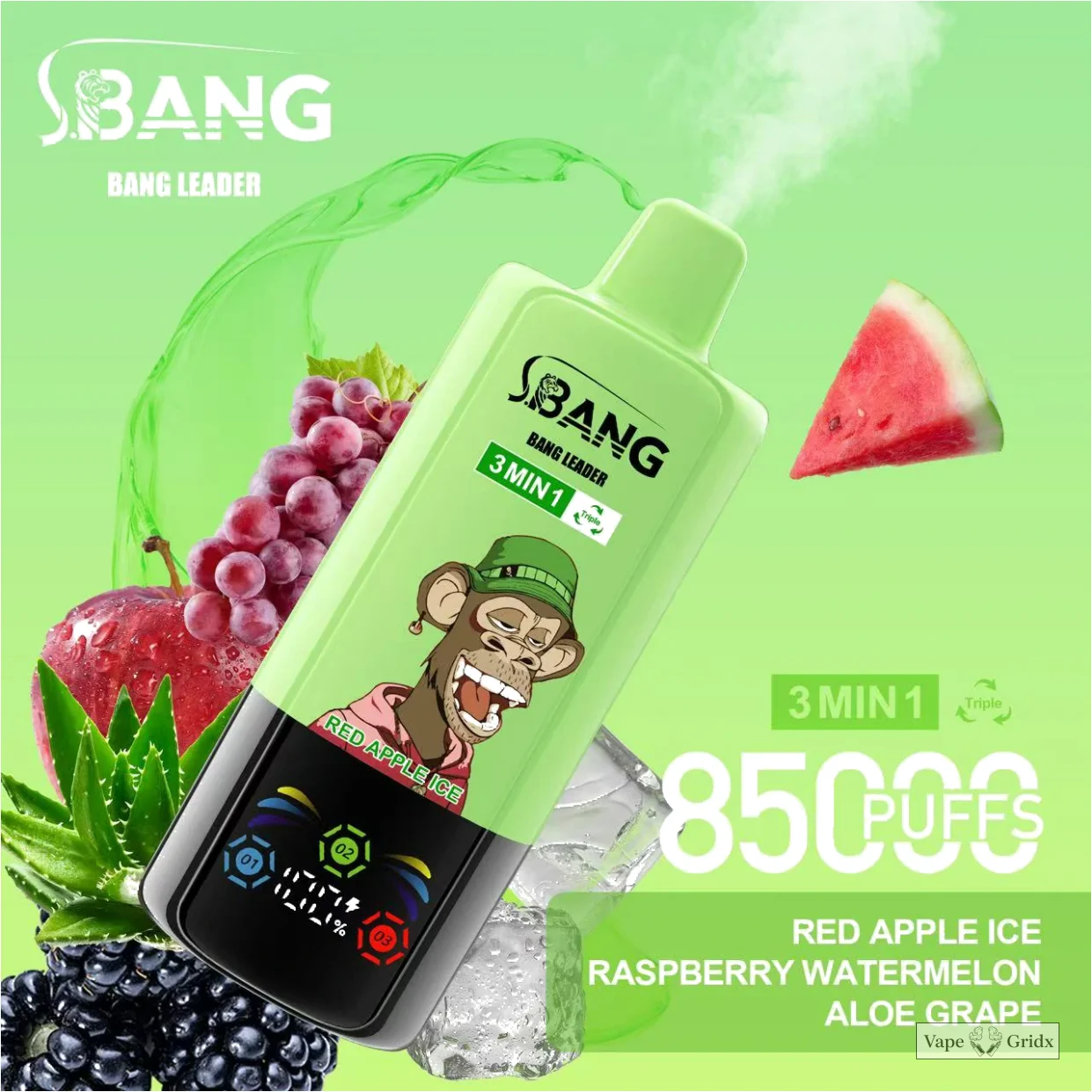 Bang Leader 3-in-1 85000 85K Trekjes Wegwerp vape - image 30