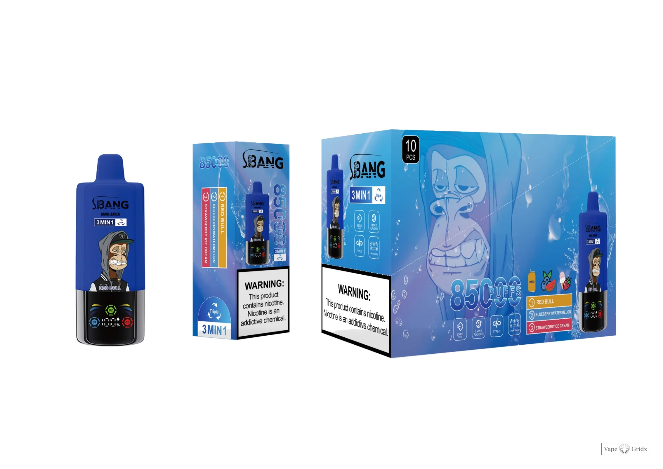 Bang Leader 3-in-1 85000 85K Trekjes Wegwerp vape - image 8