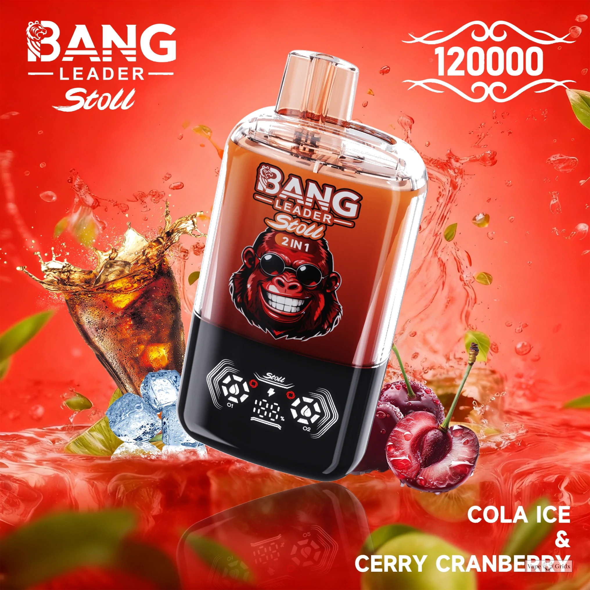 Bang Leader 120000 120K Trekjes 2-in-1 Wegwerp vape