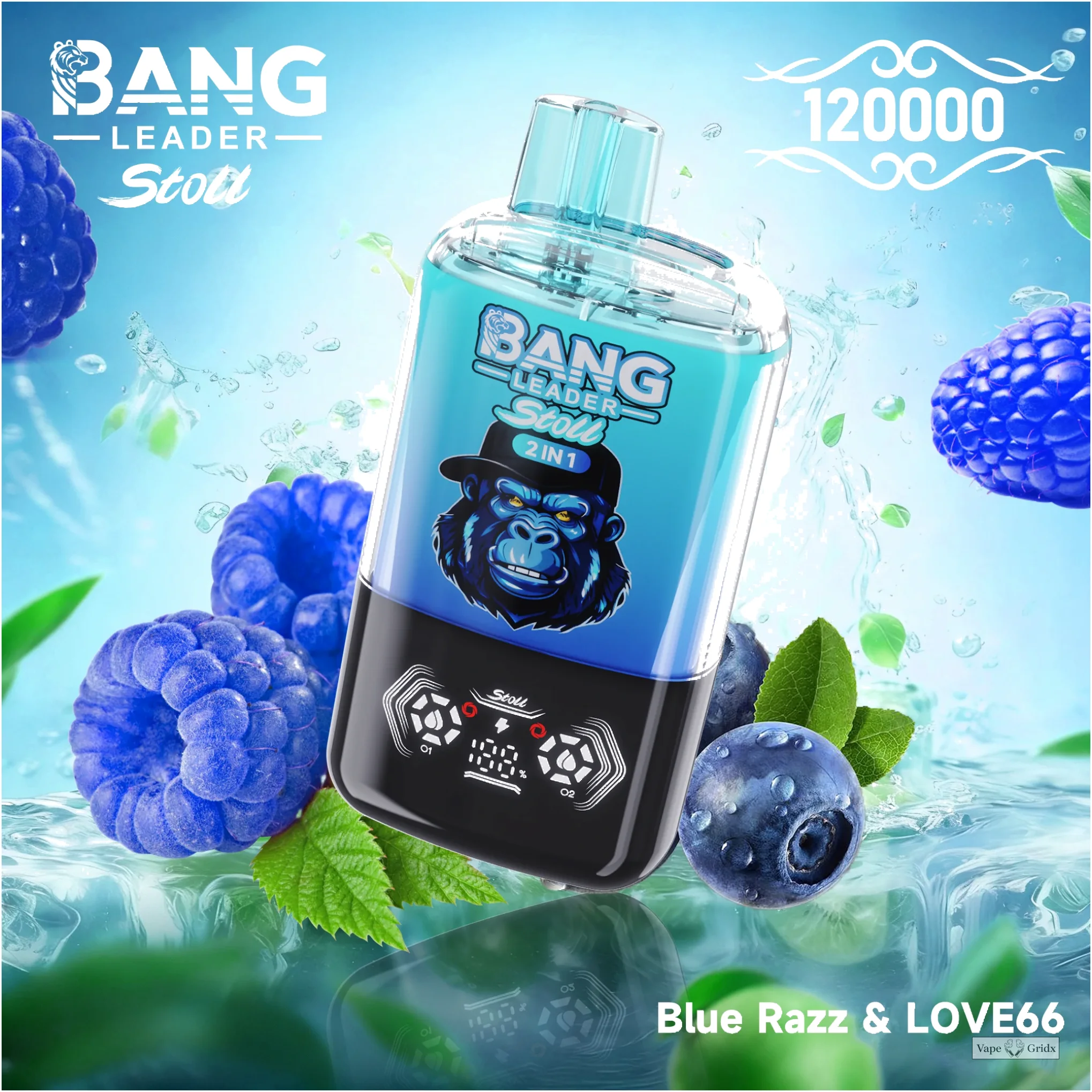 Bang Leader 120000 120K Trekjes 2-in-1 Wegwerp vape - image 2
