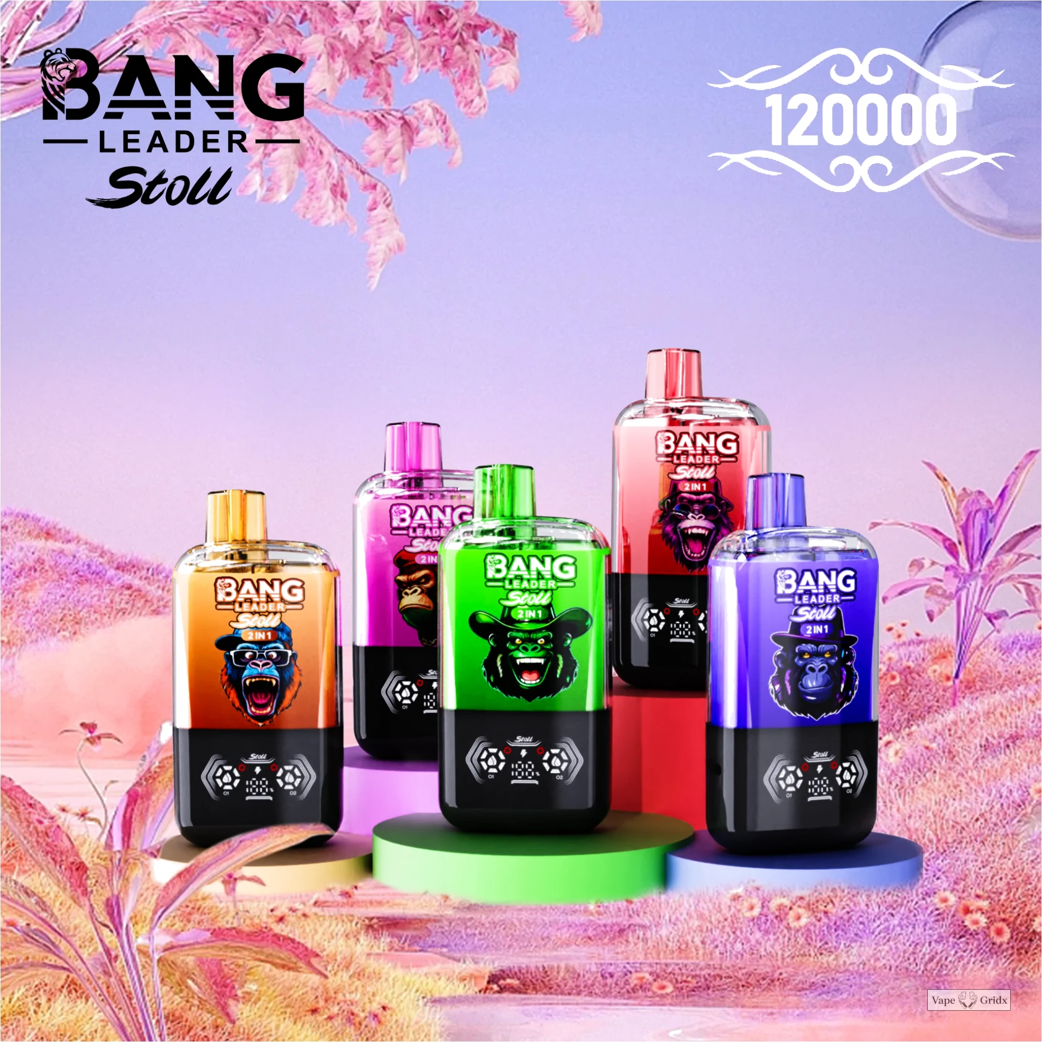 Bang Leader 120000 120K Trekjes 2-in-1 Wegwerp vape - image 12