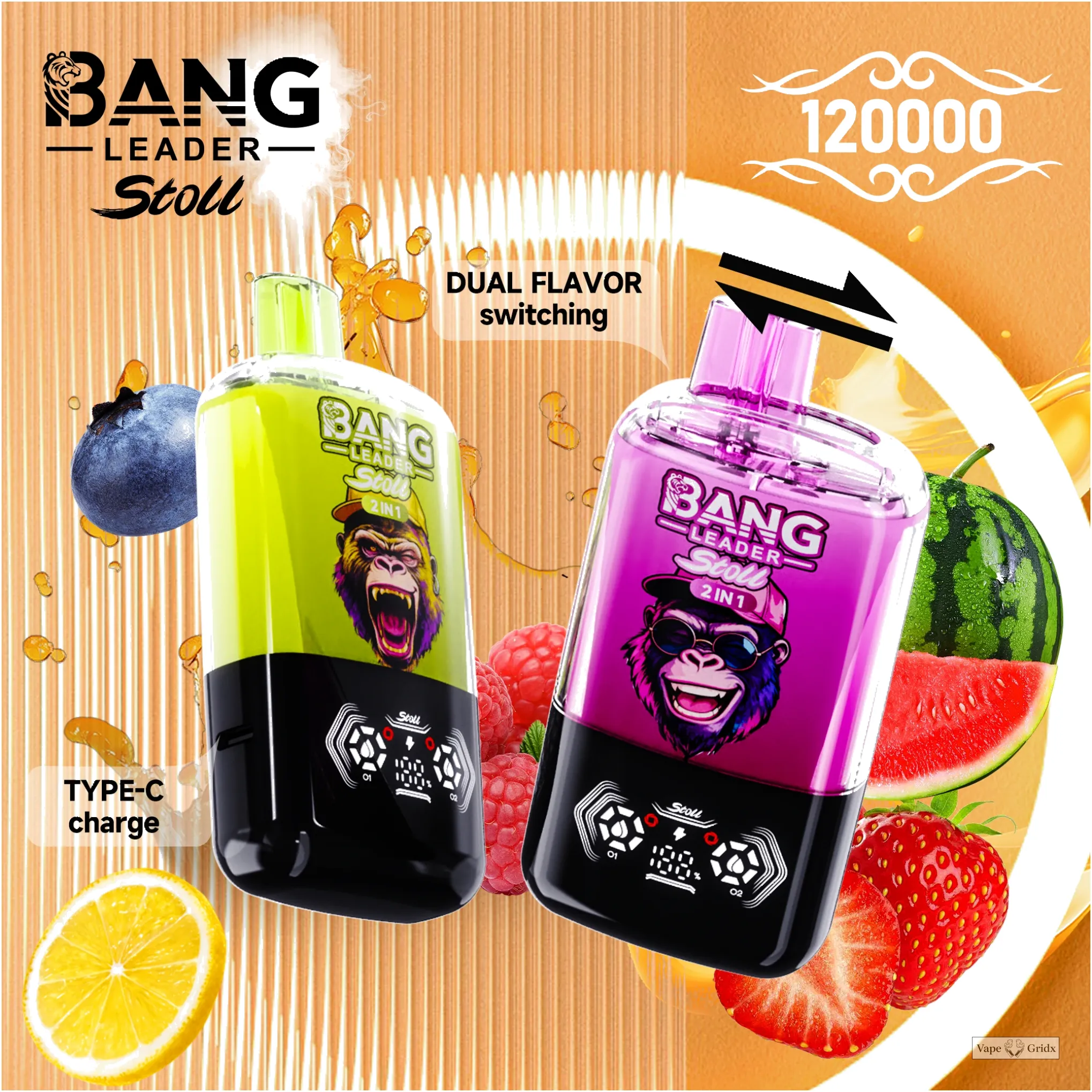 Bang Leader 120000 120K Trekjes 2-in-1 Wegwerp vape - image 14