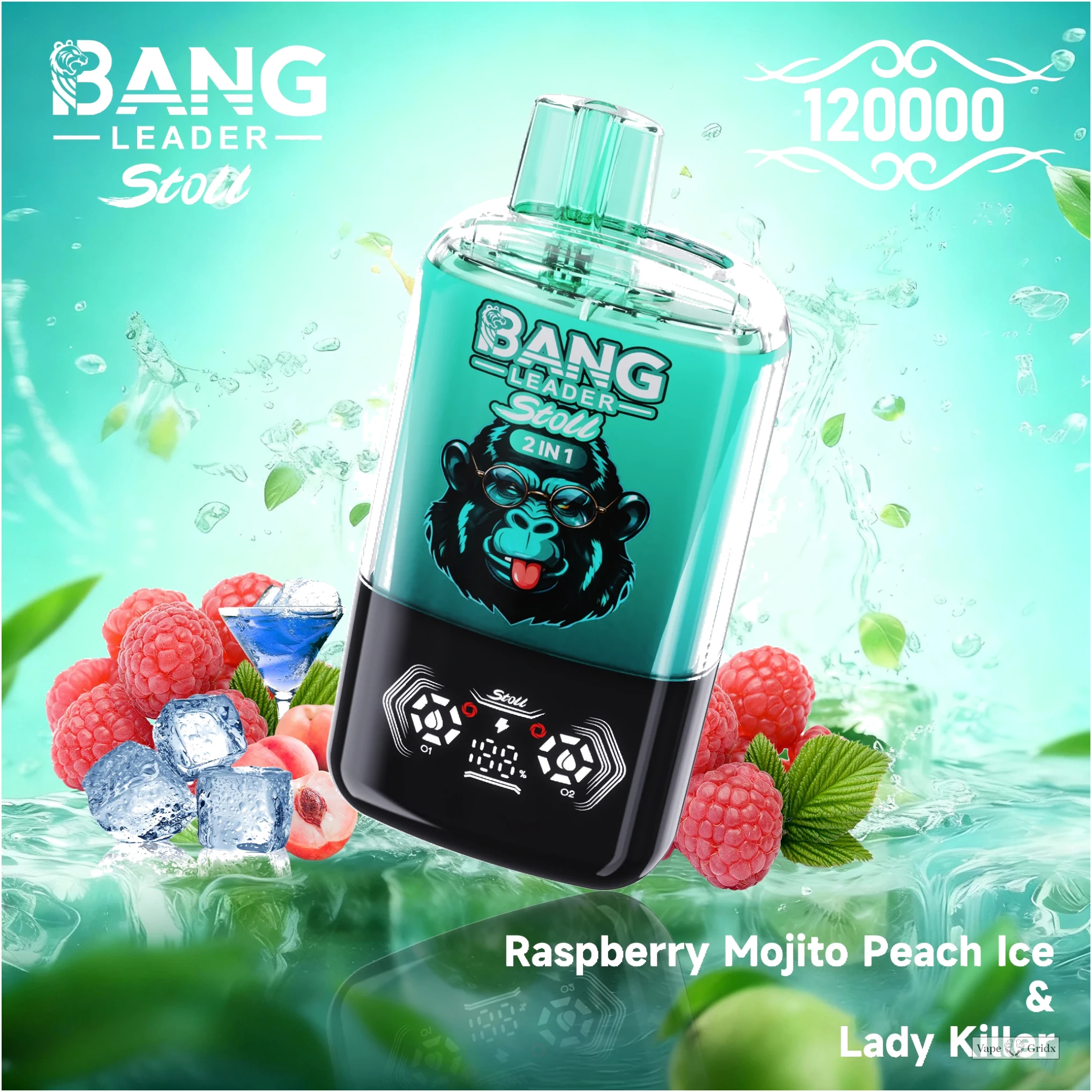 Bang Leader 120000 120K Trekjes 2-in-1 Wegwerp vape - image 6