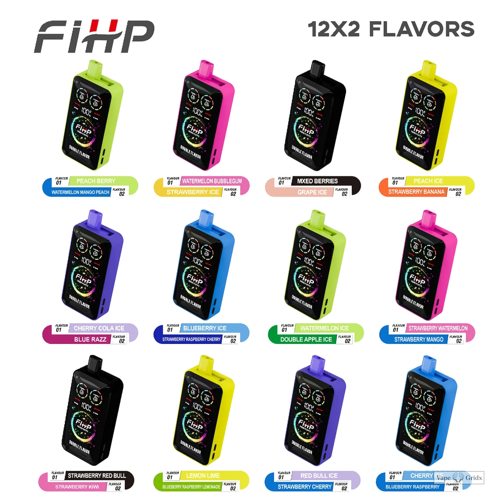 FIHP 36000 36K Trekjes 2-in-1 Wegwerp vape - image 11