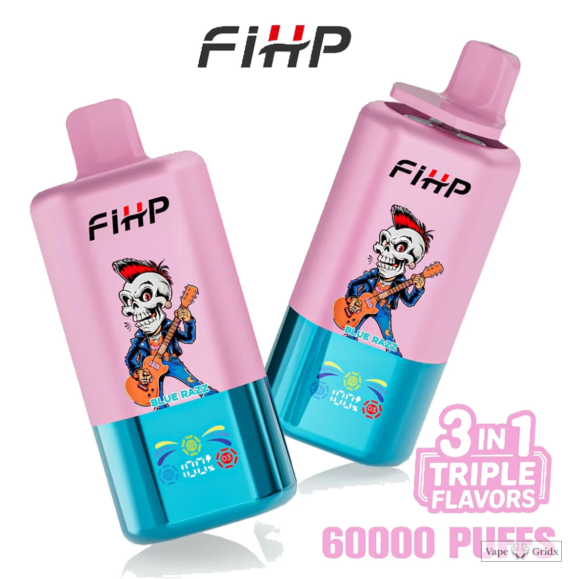 FIHP 60000 60K Trekjes 3-in-1 Wegwerp vape - image 2