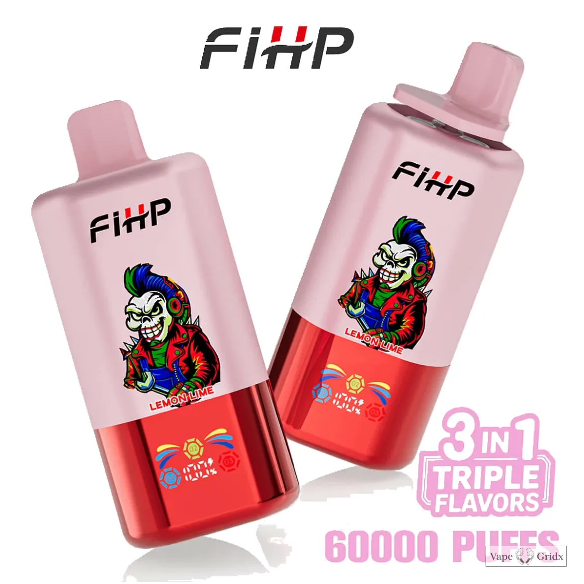 FIHP 60000 60K Trekjes 3-in-1 Wegwerp vape - image 4
