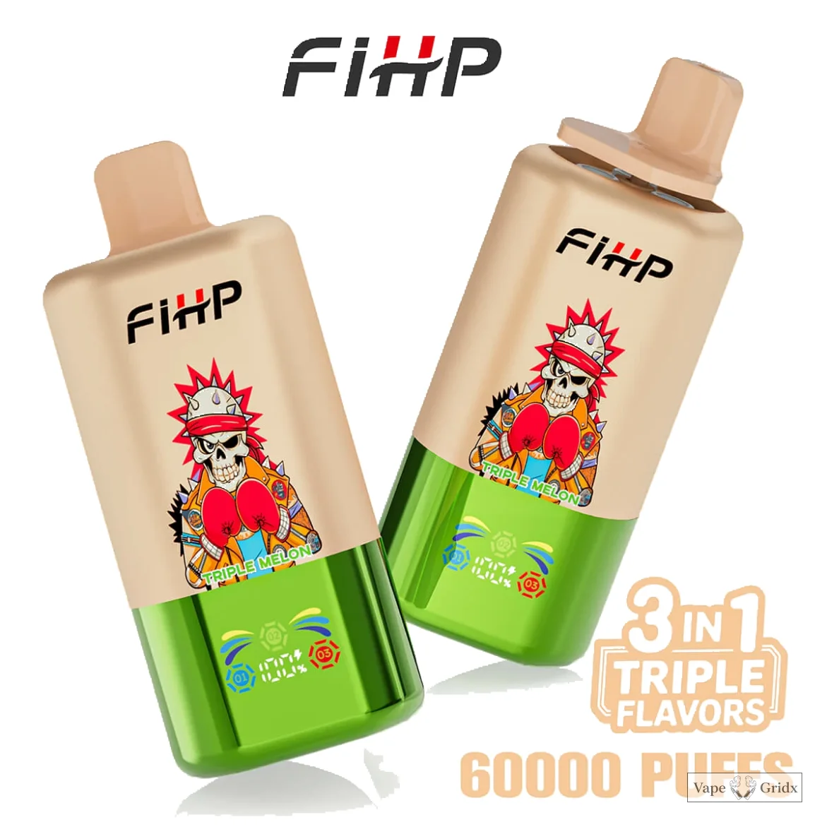FIHP 60000 60K Trekjes 3-in-1 Wegwerp vape - image 6