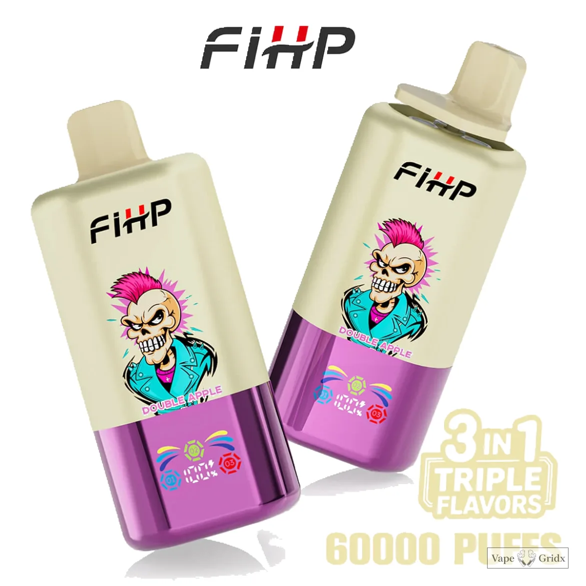 FIHP 60000 60K Trekjes 3-in-1 Wegwerp vape - image 9