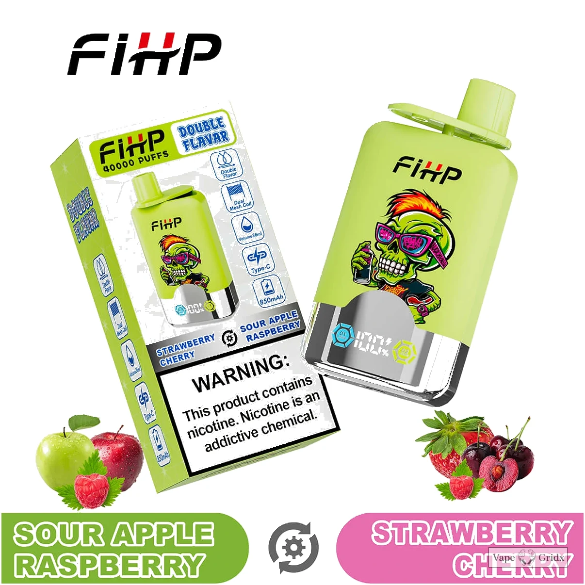 FIHP 40000 40K Trekjes 2-in-1 Wegwerp vape - image 10