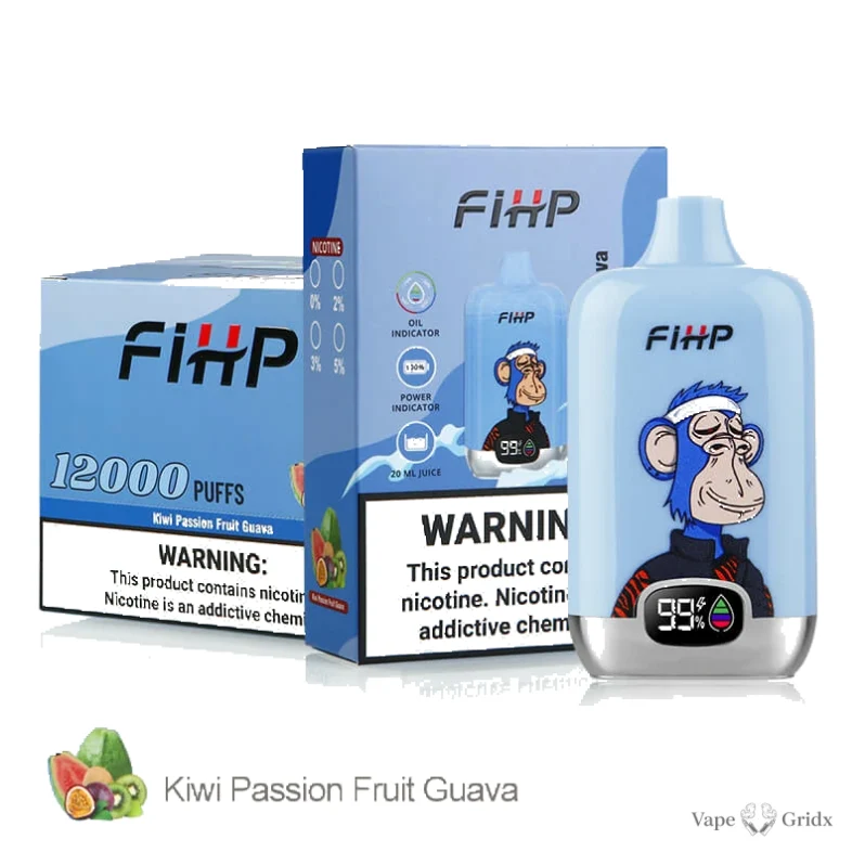 FIHP 12000 12K Trekjes Smart Display Wegwerp vape