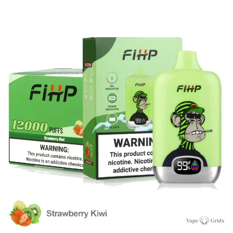 FIHP 12000 12K Trekjes Smart Display Wegwerp vape - image 3