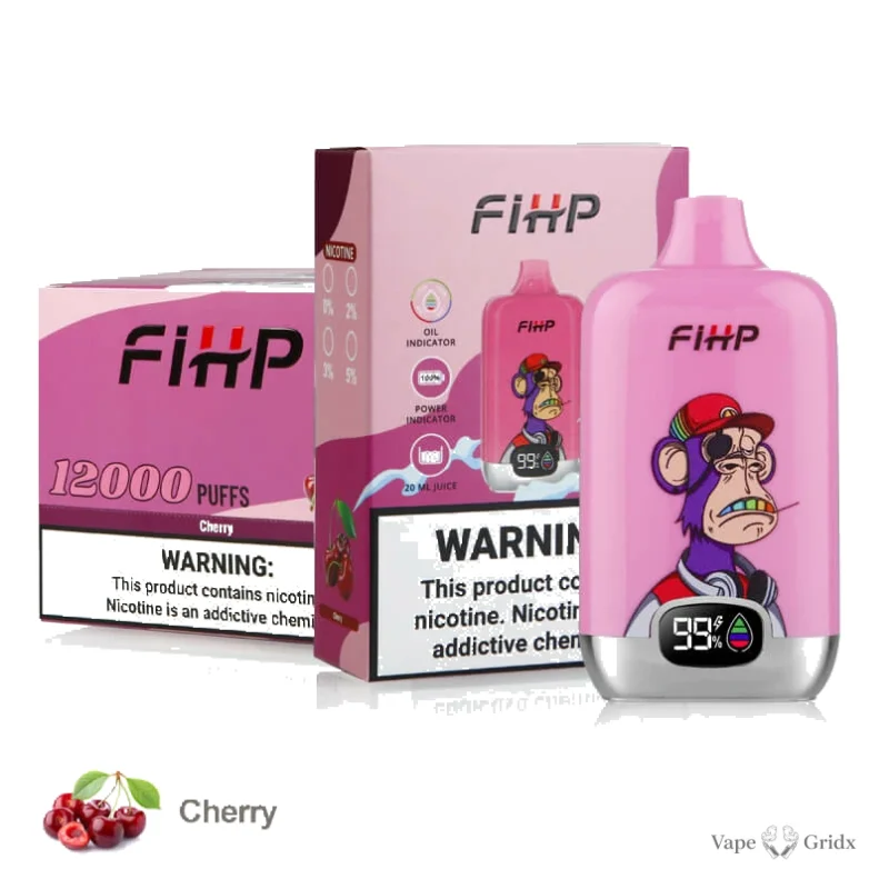 FIHP 12000 12K Trekjes Smart Display Wegwerp vape - image 4