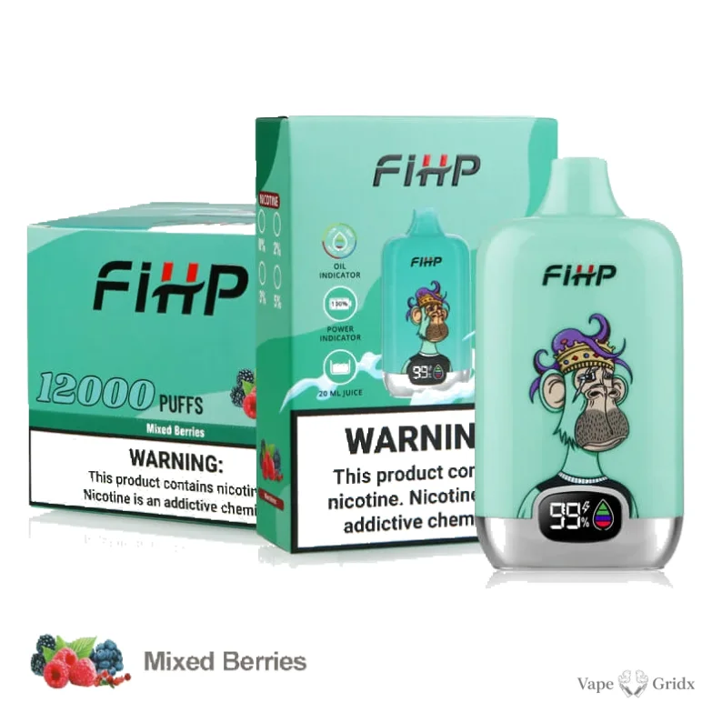 FIHP 12000 12K Trekjes Smart Display Wegwerp vape - image 7