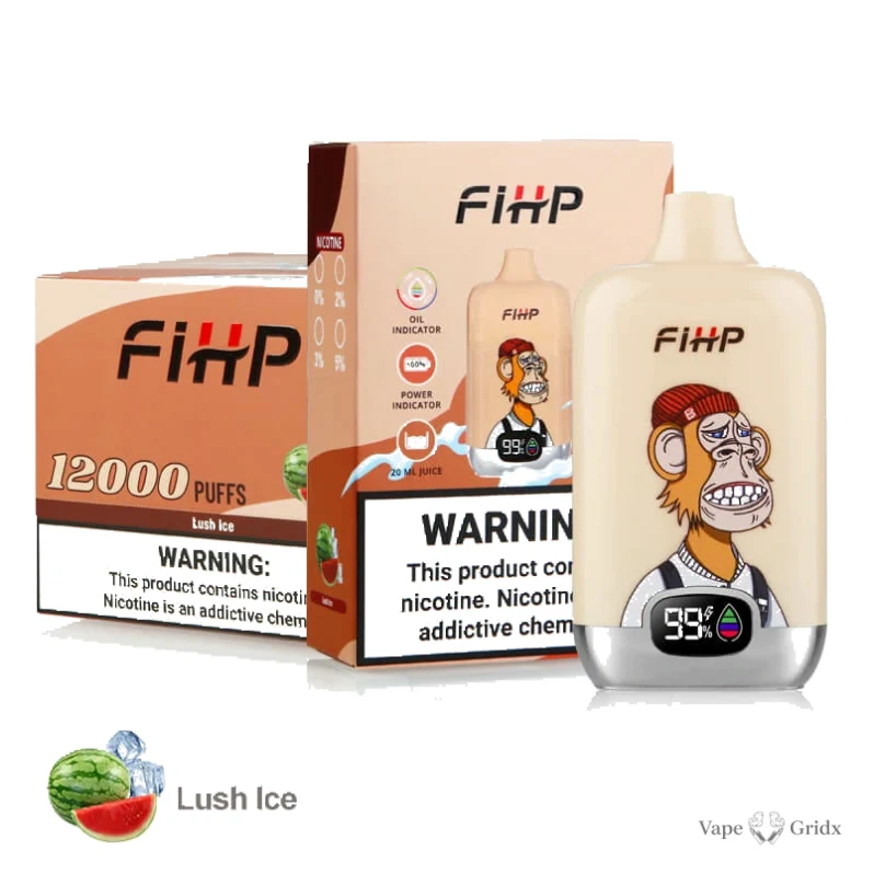 FIHP 12000 12K Trekjes Smart Display Wegwerp vape - image 9