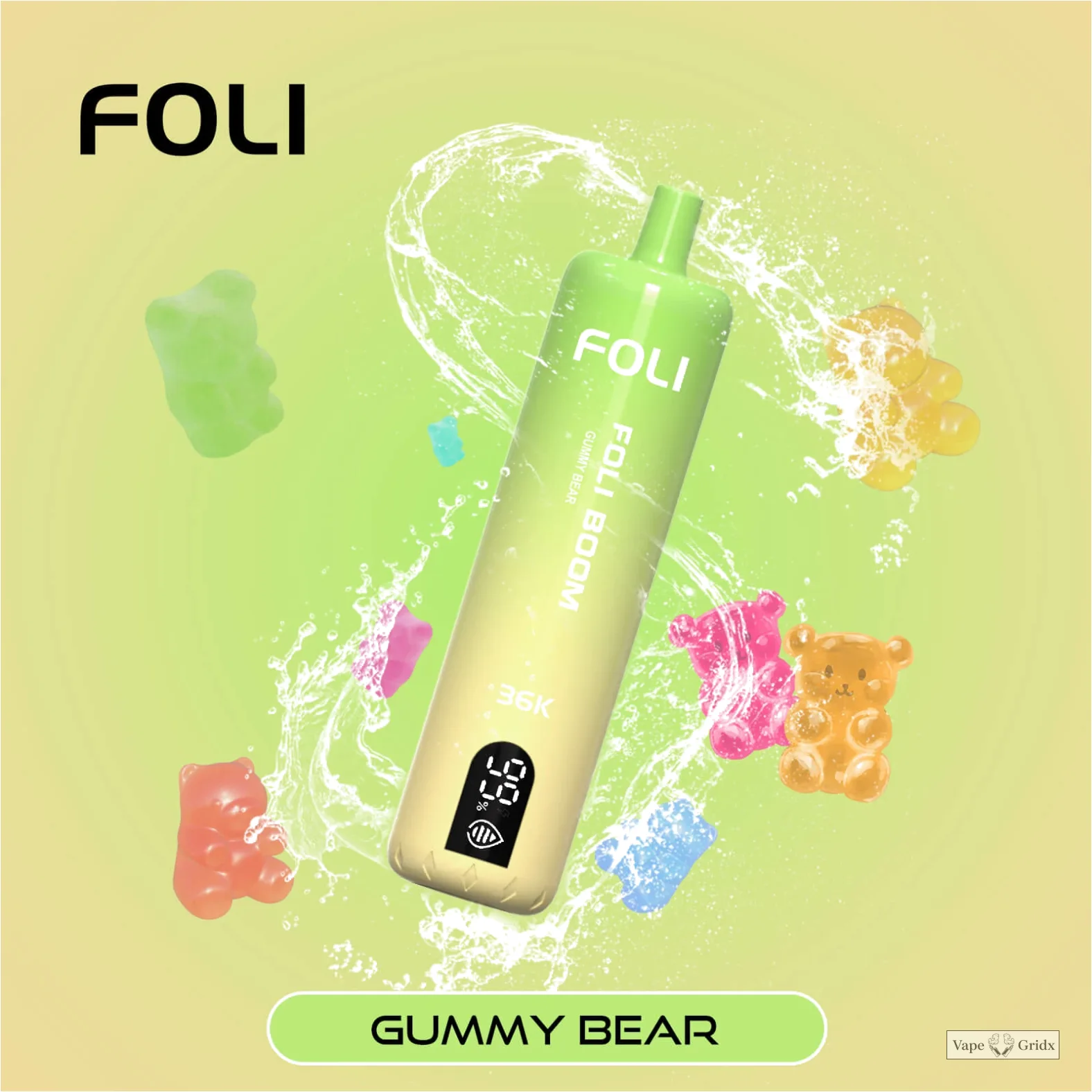 FOLI 36000 36K Trekjes Mesh Coil Wegwerp vape - image 12