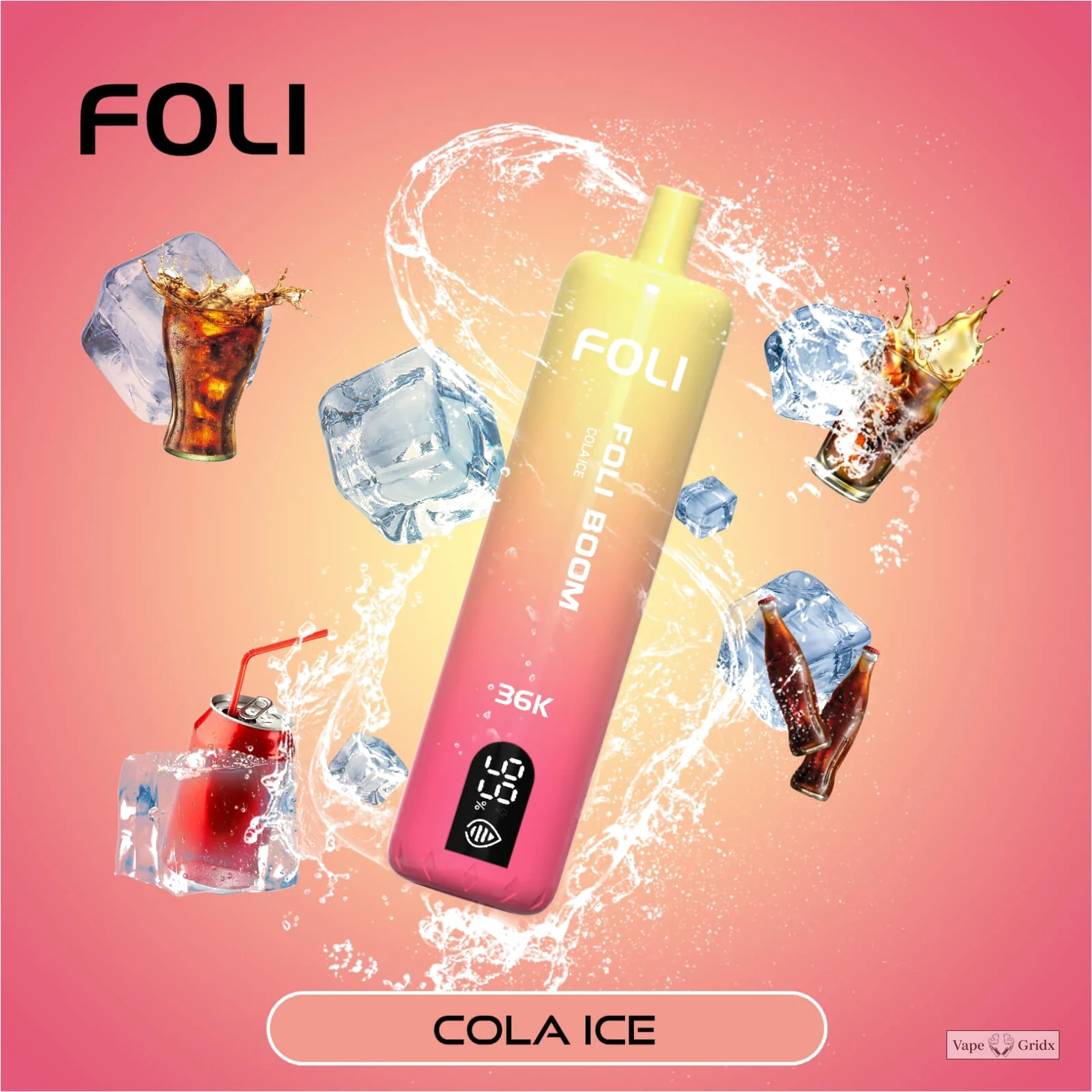 FOLI 36000 36K Trekjes Mesh Coil Wegwerp vape - image 8