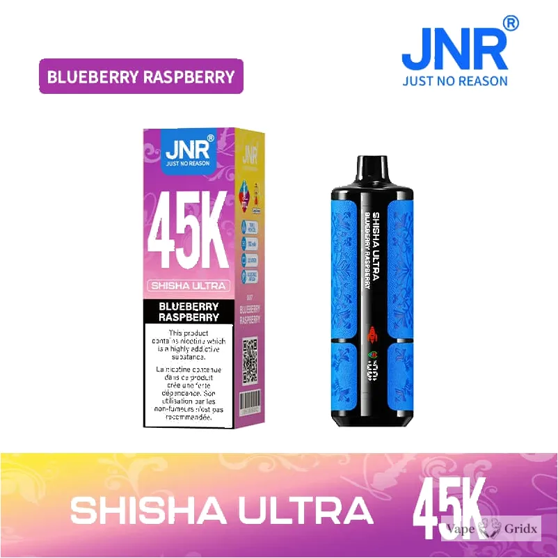 JNR Shisha ULTRA 45000 45K Trekjes verstelbare airflow wegwerp vape - image 2