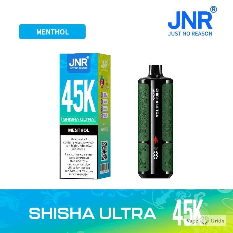 JNR Shisha ULTRA 45000 45K Trekjes verstelbare airflow wegwerp vape - image 11