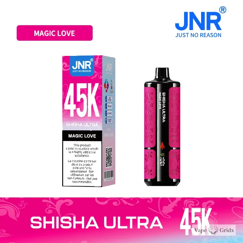JNR Shisha ULTRA 45000 45K Trekjes verstelbare airflow wegwerp vape - image 3