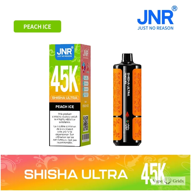 JNR Shisha ULTRA 45000 45K Trekjes verstelbare airflow wegwerp vape - image 4