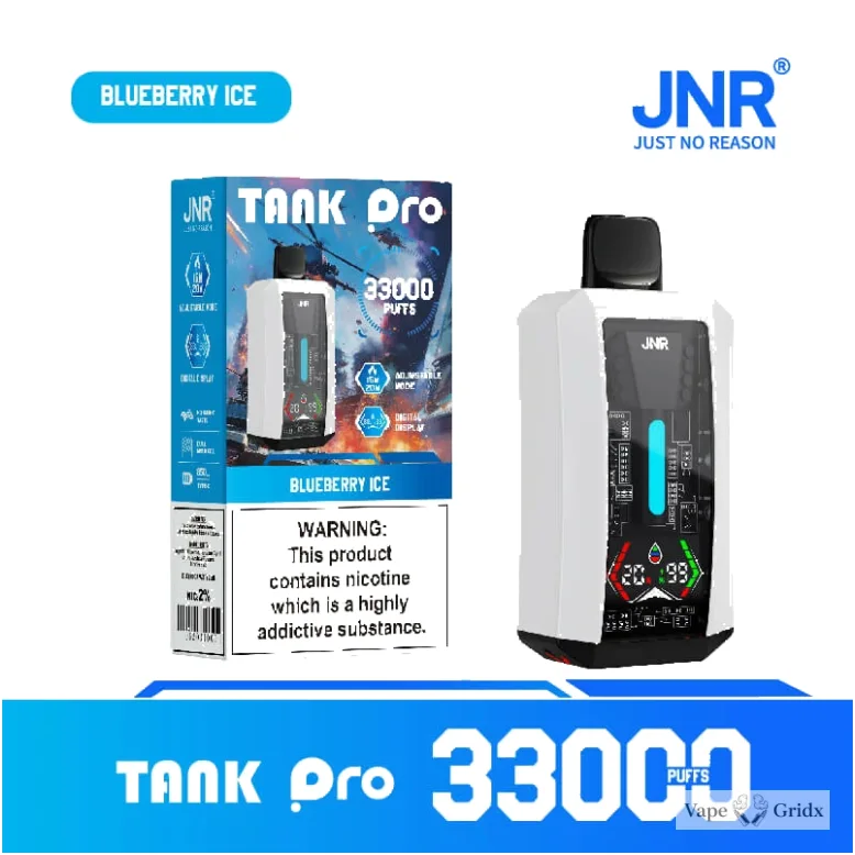 JNR TANK PRO 33000 33K Dual-smaak Wegwerp Vape - image 12