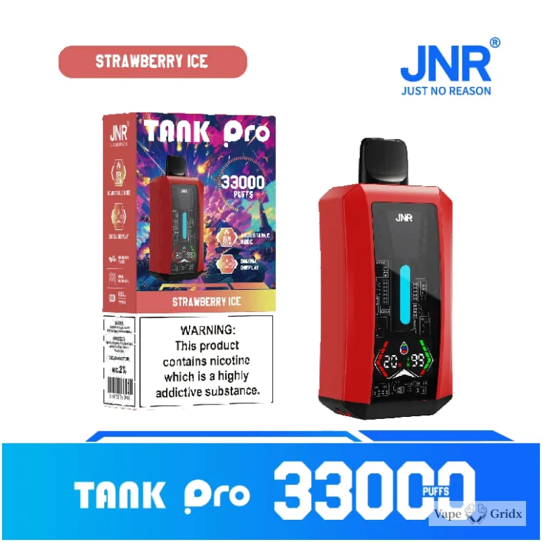 JNR TANK PRO 33000 33K Dual-smaak Wegwerp Vape - image 3