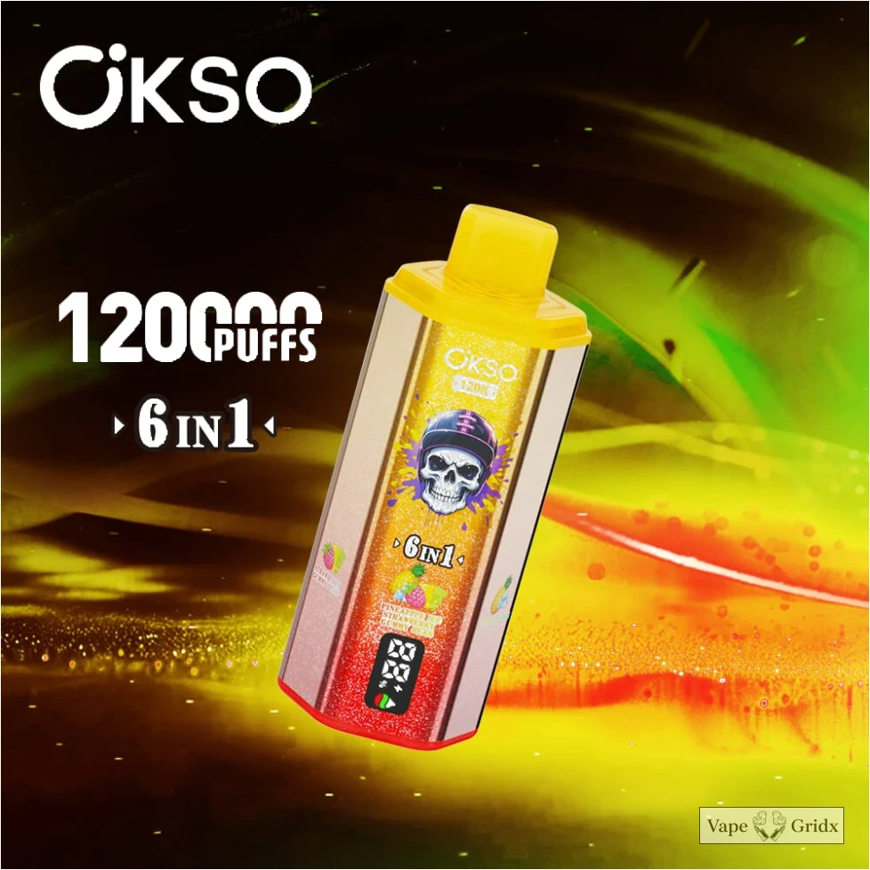 Okso 6-in-1 120000 120K Trekjes Wegwerp vape - image 8