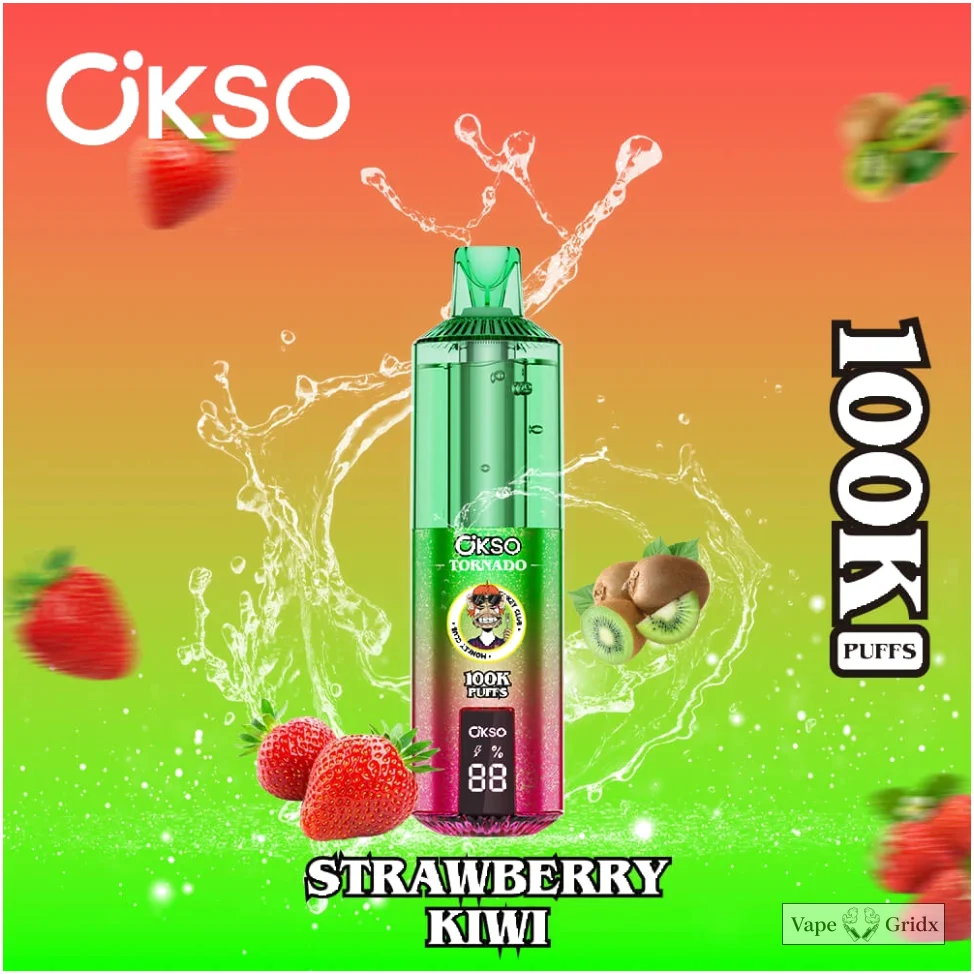 OKSO Tornado 100000 100K Trekjes Dual Mesh Wegwerp vape - image 16