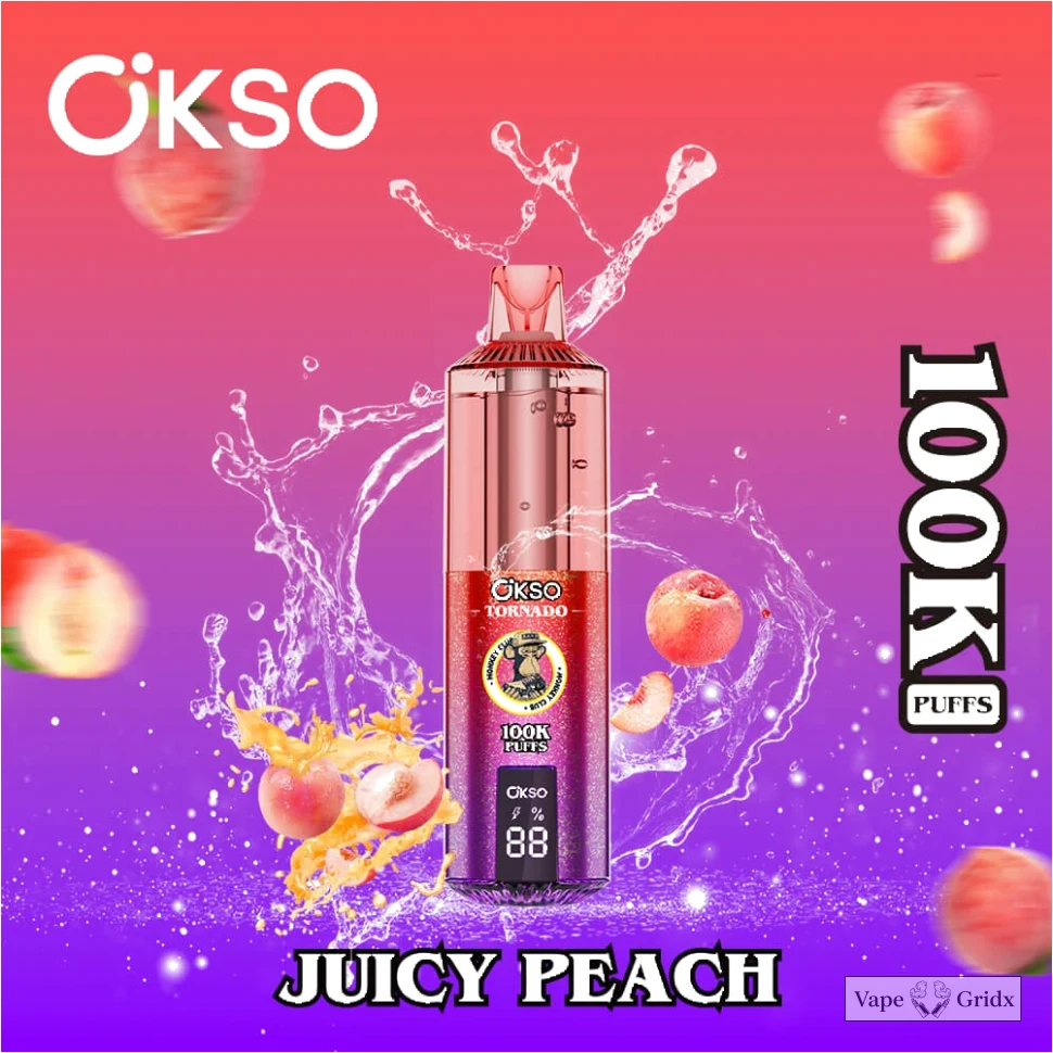 OKSO Tornado 100000 100K Trekjes Dual Mesh Wegwerp vape - image 18