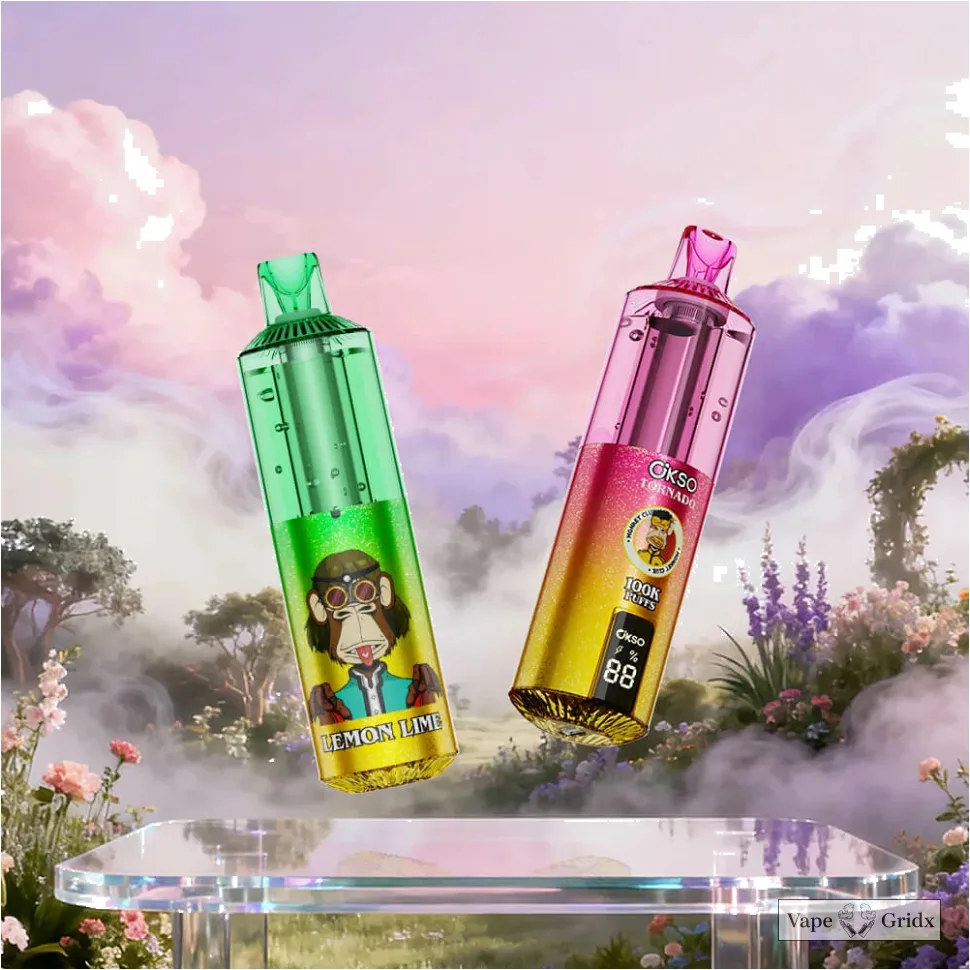 OKSO Tornado 100000 100K Trekjes Dual Mesh Wegwerp vape - image 6