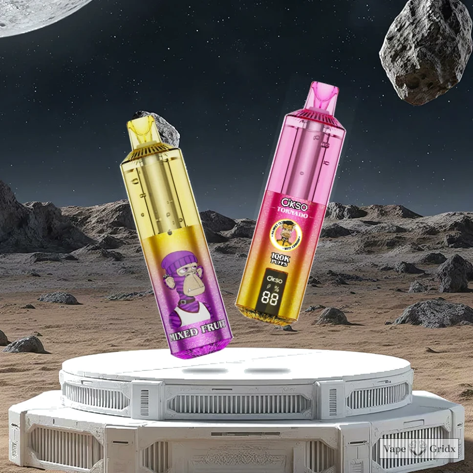 OKSO Tornado 100000 100K Trekjes Dual Mesh Wegwerp vape - image 7